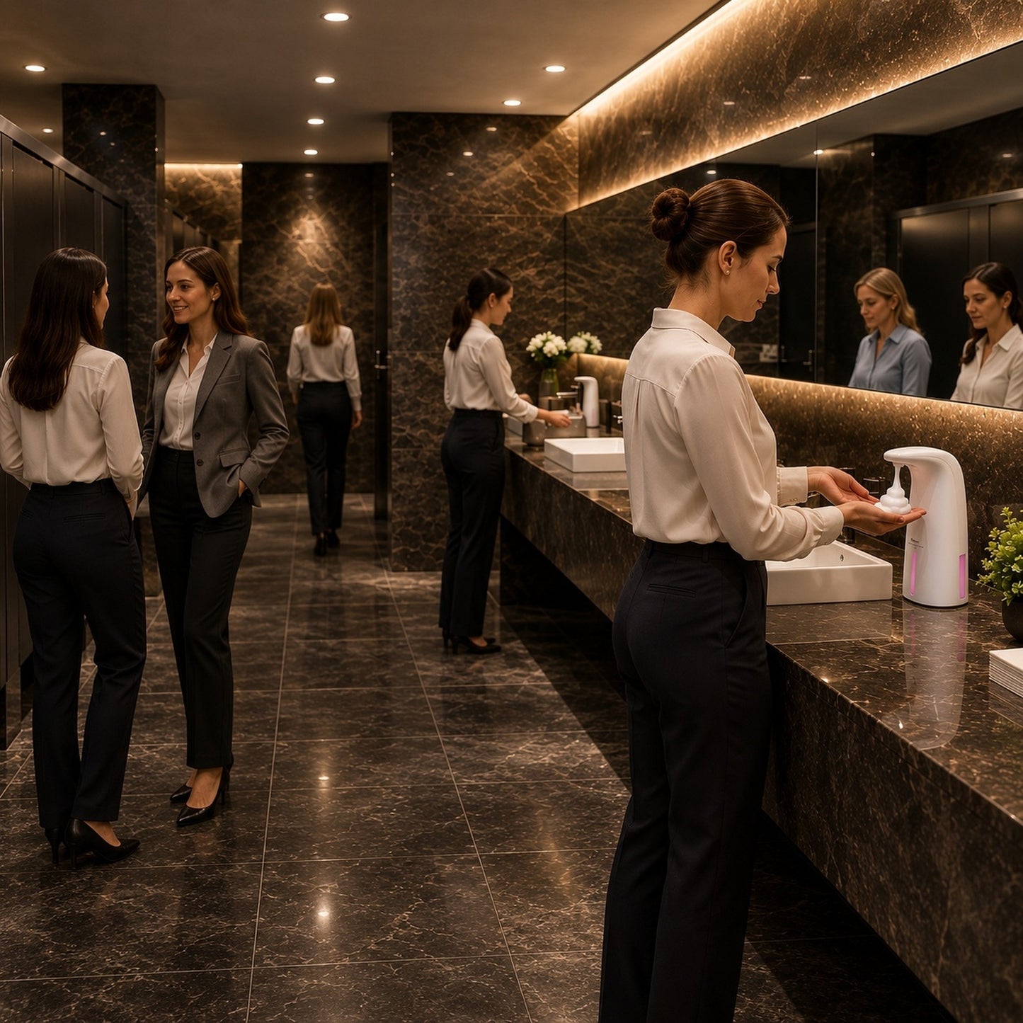 Dispensador De Jabon Espuma Automatico